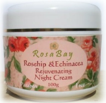Rosehip and Echinacea Rejuvenating Night Cream. 
A paraben free natural skin care product