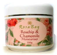 Rosehip and Camomile moisturizer. 
A paraben free natural skin care product