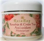 Rosehip and green tea anti oxidant moisturizer. A paraben free natural skin care product