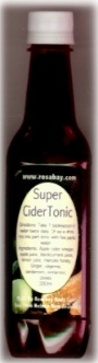 Apple Cider Vinegar Diet Super Cider Tonic bottle